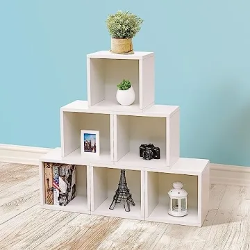 Way Basics Cube Storage Stylish Eco-friendly Organizer