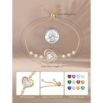 Jowaia Birthstone Jewelry - Perfect Valentines Gift