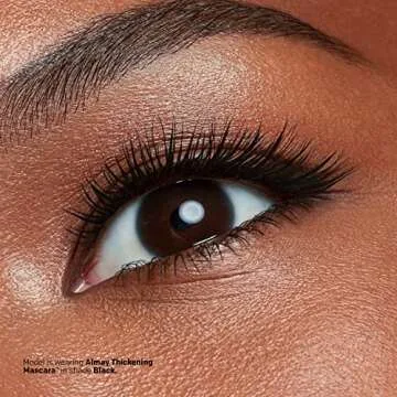 Almay Waterproof Mascara for Thicker Lashes, 0.26 Oz