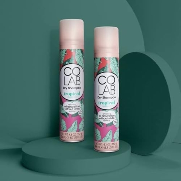 MG COLAB Dry Shampoo Tropical 200ml - Instant Hair Refresh