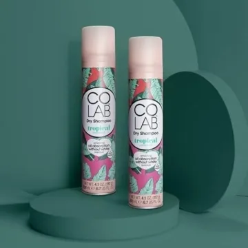 MG COLAB Dry Shampoo Tropical 200ml - Instant Hair Refresh