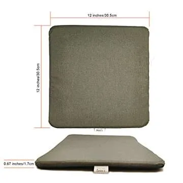 Corey-z Heat Press Mat for Heat Press Machines and HTV and Iron On Projects, [12" x 12"]