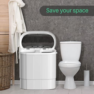Compact Twin Tub Washing Machine for Small Spaces