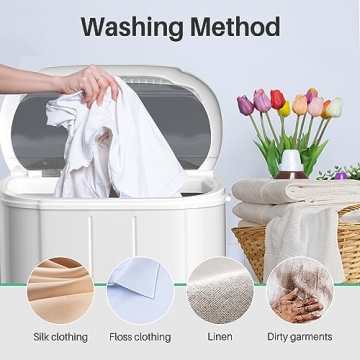 Compact Twin Tub Washing Machine for Small Spaces