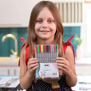 Mr. Pen Fineliner Pens 12 Pack - Vibrant Fine Point Markers