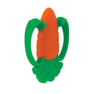 Nuby Veggie Teether - Soft Silicone Teething Toy