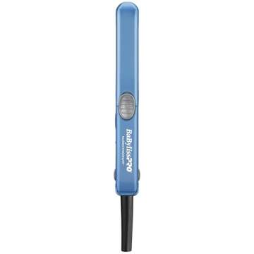 BaBylissPRO Nano Titanium Mini Straightening Iron Blue 0.5 Inch