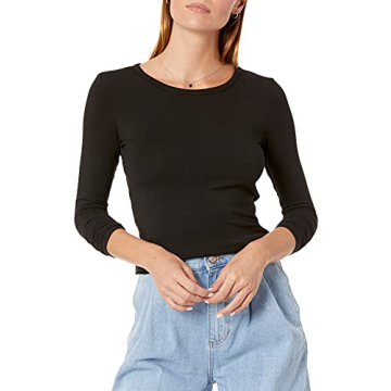 The Drop Women's Hannah Fitted T-Shirt: Luxe Comfort & Style