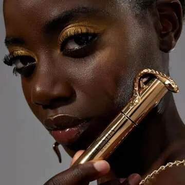 SELESTIA BEAUTY Royal Volume and Curl Mascara Queen Cobra - Enhances Natural Lashes with Dramatic Volume and Length - Smooth Application - Curling Effect (Black)