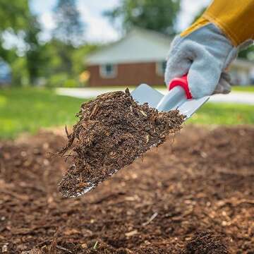 Root Assassin RA-005 Carbon Steel Garden Hand Trowel for Effortless Gardening