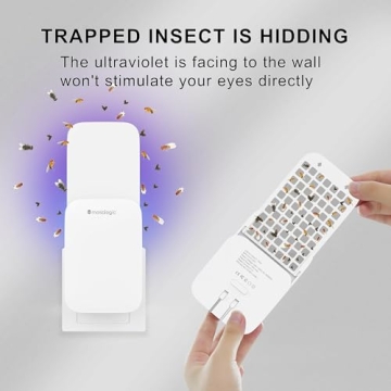 Mosalogic Fly Trap for Indoor Fruit Flies and Gnats