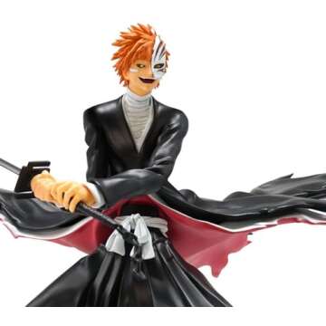 ABYstyle Studio Bleach Ichigo 7.5" Tall SFC Collectible PVC Figure Statue Anime Manga Figurine Home Room Office Décor Gift