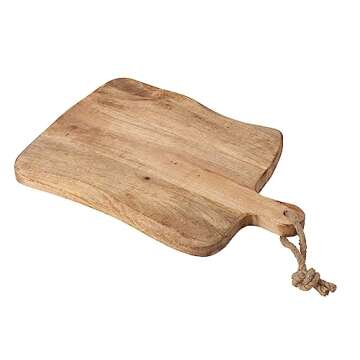J-Line Square Board - Wood - Natural - Wide