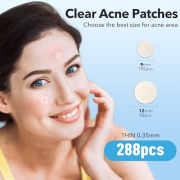 QUSTERE Hydrocolloid Acne Patches with Tea Tree Salicylic Acid
