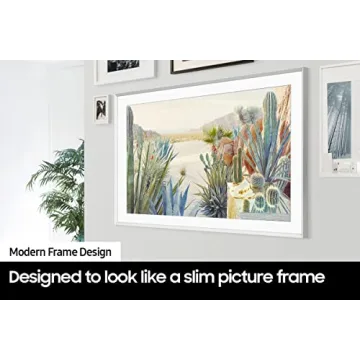 SAMSUNG 55-Inch QLED The Frame Smart TV Alexa Renewed