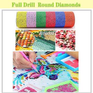 6 Pack Diamond Painting Kits for Adults - Craft Joy
