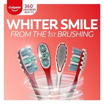 Colgate 360 Optic White Advanced Whitening Toothbrush