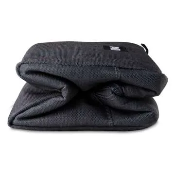 PackIt Freezable Snack Box, City Charcoal, Built with EcoFreeze® Technology, Collapsible, Reusable, Zip Closure with Buckle Handle, For Work Snacks, Fresh Snacks On the Go, Adults, and All Ages