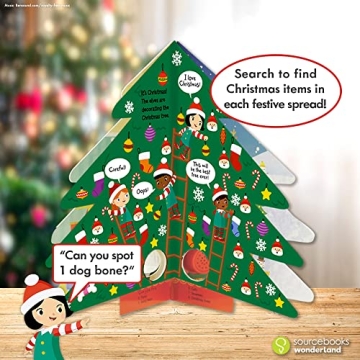 Musical Christmas Tree Book for Toddlers and Babies