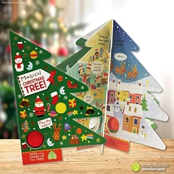 Musical Christmas Tree Book for Toddlers and Babies