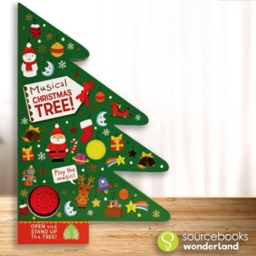 Musical Christmas Tree Book for Toddlers and Babies