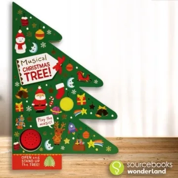 Musical Christmas Tree Book for Toddlers and Babies