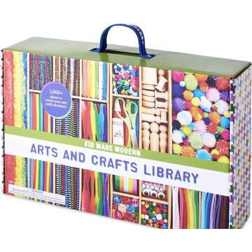 Arts and Crafts Supply Library for Creative Minds