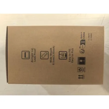 Luvan Pickle Jar Glass Container with Strainer for Fresh Pickles