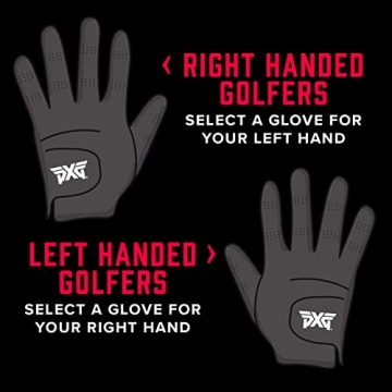 PXG Men's Players Tour Golf Glove - 100% Cabretta Leather with Cotton-Based Elastic Wristband