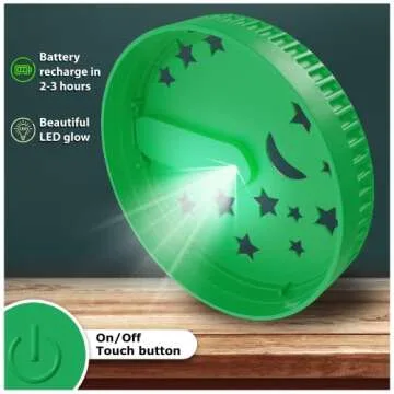 Light-Up Dinosaur Terrarium Kit - Birthday Gifts for Boys Ages 4 5 6 7 8-12 Year Old - STEM Science Kits - Arts & Crafts Educational DIY Kids Toys for Boys & Girls - Toys & Activities Kits Presents