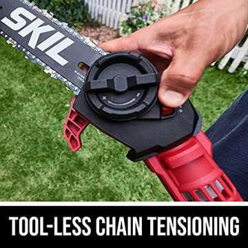 SKIL 40V Brushless Pole Saw Kit with Auto Charger & 2.5Ah Battery