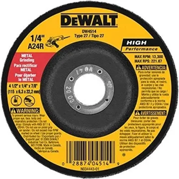 Dewalt 4-1/2 Inch Metal Grinding Wheel 10 Pack