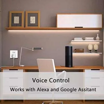 Amysen Smart Plug ,Compatible with Alexa Only ,Smart Outlet Bluetooth Mesh,Simple Setup with One Voice Command , Remote Control and Voice Control, ETL & FCC Certified, 4 Pack New (4 Pack)