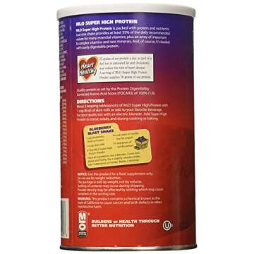 MLO Super High Protein, Plain, 16 Ounce