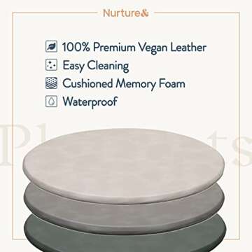 Nurture& Baby Padded Play Mat | Non-Toxic Foam Floor Activity Pad for Babies and Toddlers | Ideal fo...