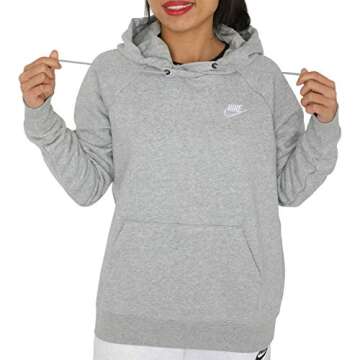 Nike Womens NSW Essential Hoodie Pull Over Fleece Womens BV4124-063 Size S