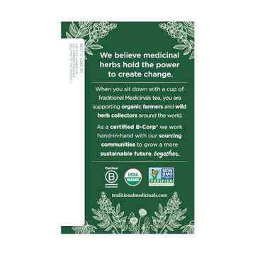 Traditional Medicinals, Organic Reishi Mushroom Tea, 16 Count