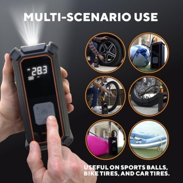 OlarHike Portable Tire Inflator - Fast and Cordless Air Compressor