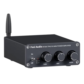 Fosi BT20A Amplifier: 200W Bluetooth Mini Power Amp