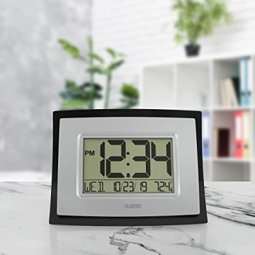 La Crosse Technology WT-8002U Digital Wall Clock