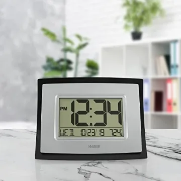 La Crosse Technology WT-8002U Digital Wall Clock