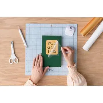 Cricut Transfer Tape - 1ft x 21ft - Easy Transfer Adhesive Sheet for Vinyl Projects - Compatible with Most Vinyl Types - Clear