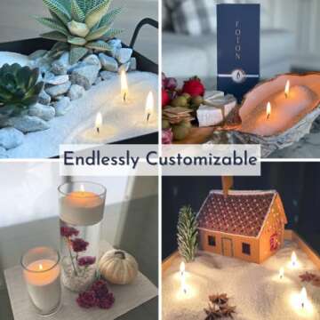 Foton Pearled Candle 120 Hours Eco-Friendly Fresh Scented