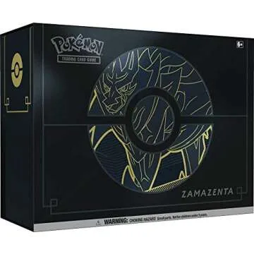Pokemon TCG Elite Trainer Box Plus with Zacian/Zamazenta - Premium Accessories