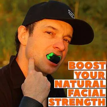 100% Face Facial Tools – Jaw Exerciser (BEGINNER LEVEL- NEW UPGRADED VERSION), Face Exerciser for-Jaw Workout, Double Chin Reducer, Face Slimmer, Mouth Exerciser for the Perfect Slim and Fit Face