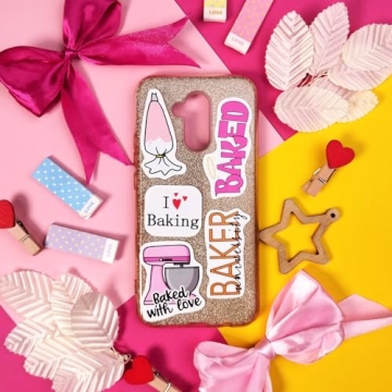 BulbaCraft 100Pcs Baking Stickers for Creative Decor