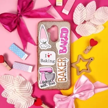 BulbaCraft 100Pcs Baking Stickers for Creative Decor