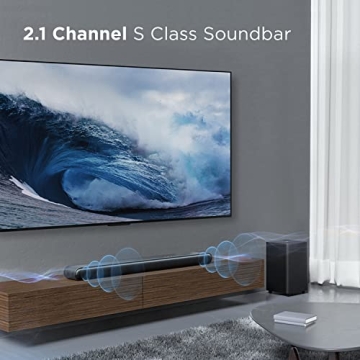 TCL 2.1ch Sound Bar with Wireless Subwoofer and Dolby Audio