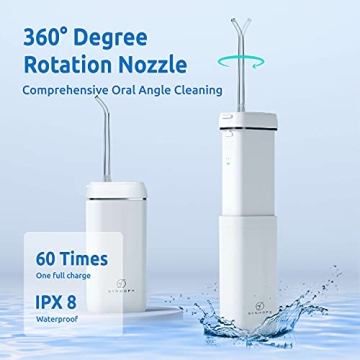 Portable Water Flosser for Home and Travel - SYNHOPE