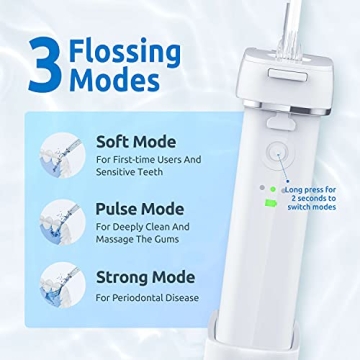 Portable Water Flosser for Home and Travel - SYNHOPE